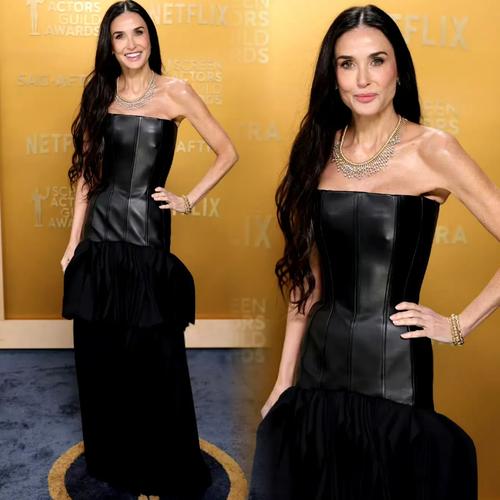 黛米摩尔连体裤搭配_黛米·摩尔母女巴黎同场,格纹连体衣时尚感拉满 黛米摩尔连体裤搭配_黛米·摩尔母女巴黎同场,格纹连体衣时尚感拉满