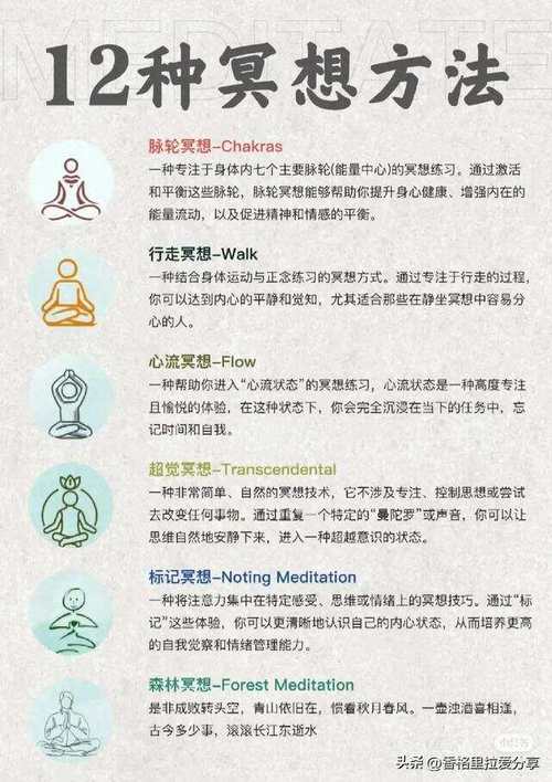 正念冥想训练步骤_专注呼吸，平复内心，减少压力