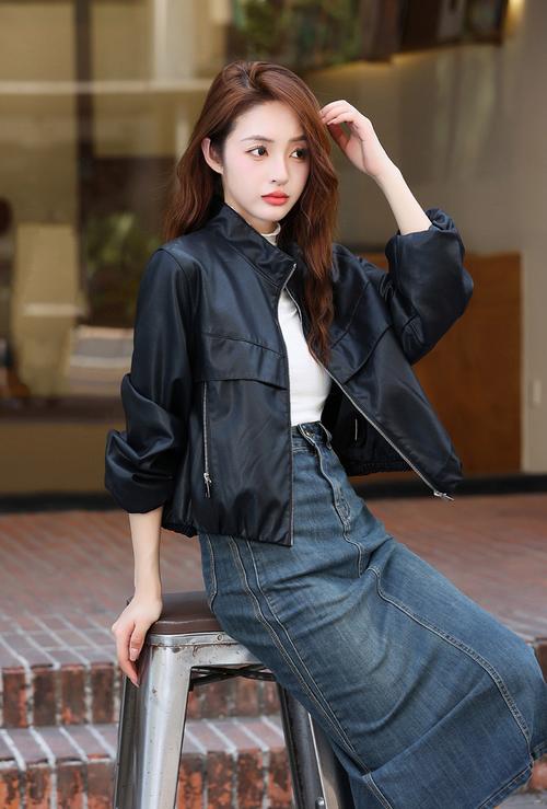 毛领皮衣搭配_宋茜毛领皮衣穿搭，显高又高级！