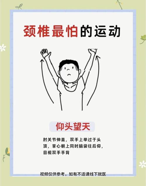 练脖颈的动作_活动颈部，放松减压