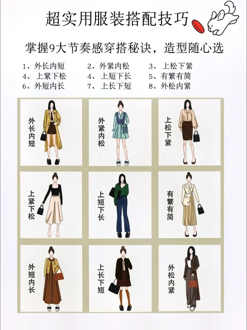 有6件衣服几种搭配方法_时尚态度，简约不单调，外套巧搭配，穿出个性风格