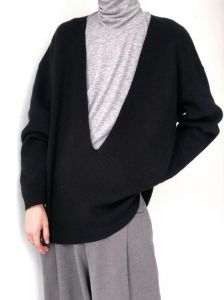 男v领毛衣配什么裤子_衬衫裤皮衣全搞定