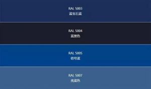 上黑下蓝是什么颜色_黑蓝比例定深浅，混合顺序有微差