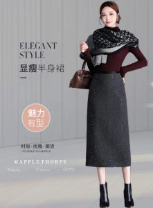 毛昵裙搭配什么衣服_毛衣衬衫裙裤，穿出秋冬百变造型！