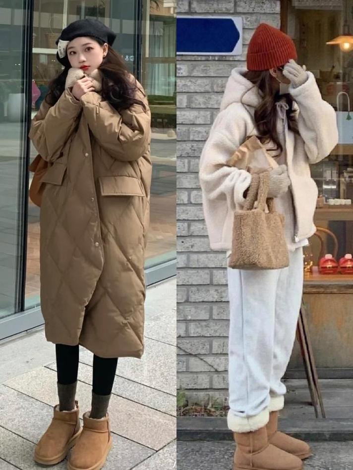 配雪地靴穿啥裤子好看_雪地靴百搭保暖，裤子裤子多种搭！