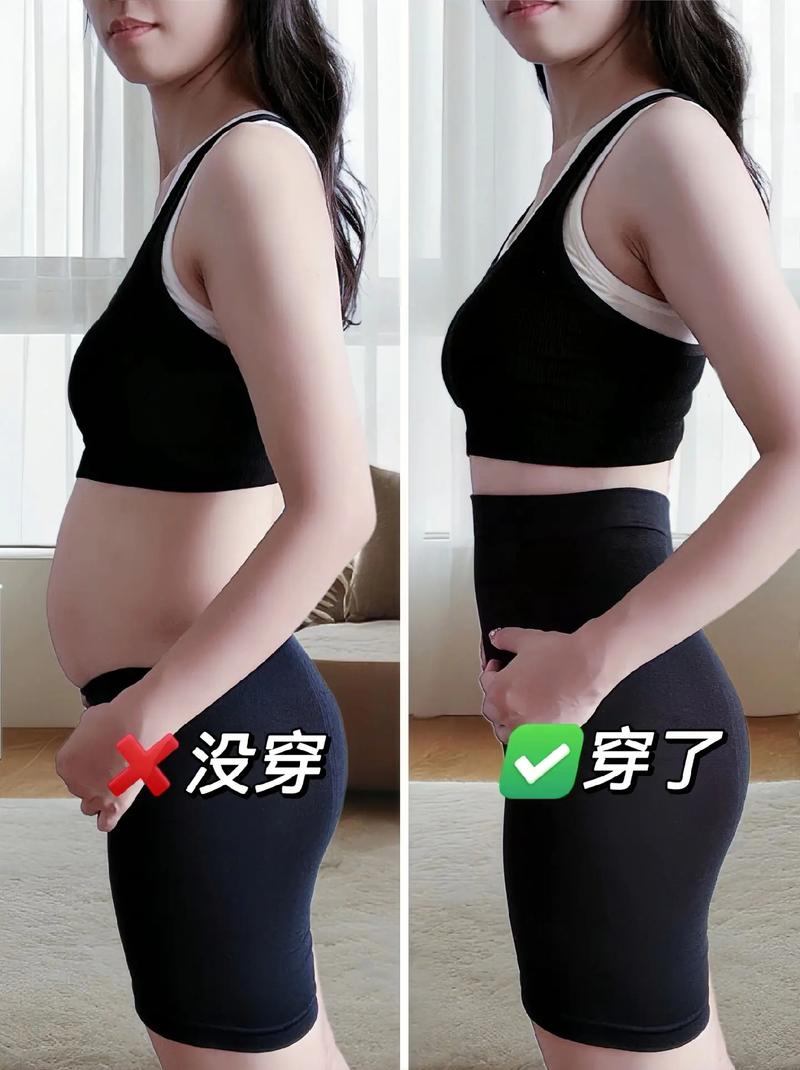 小腹突出适合穿哪种裤子_小肚子显？选纸袋裤奶奶裤，显瘦又自信！