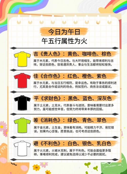 每日五行穿搭_穿对颜色助运势！