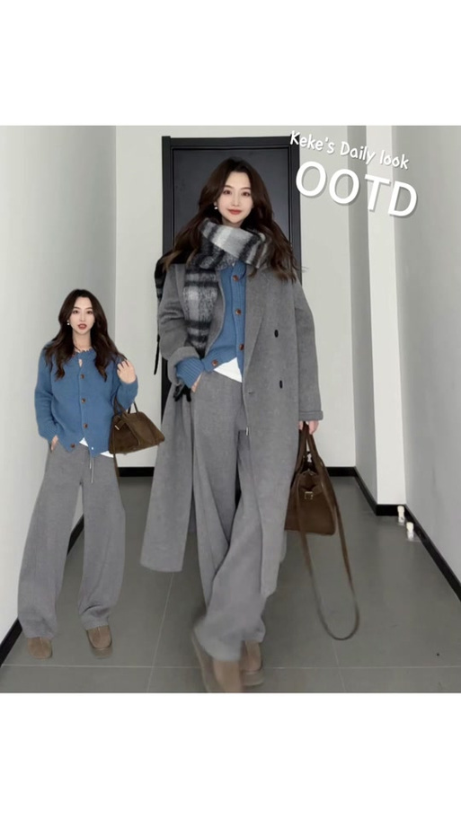 雾霾蓝上衣搭配什么颜色裤子_雾霾蓝上衣搭配裤子的多种风格