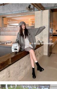 粗跟马丁靴如何搭配_别堆叠，显腿长！