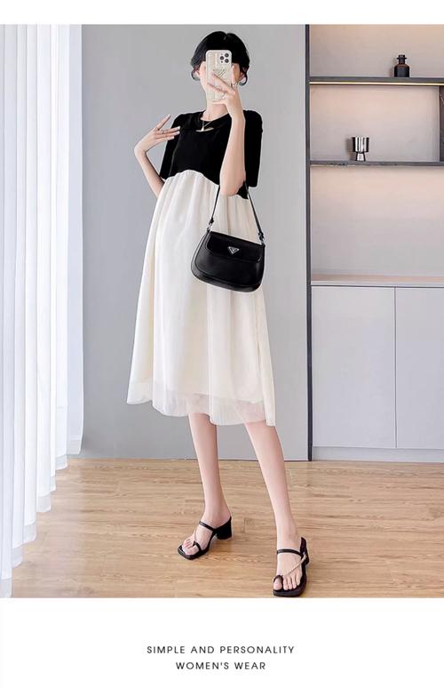 有小肚子穿哪种裙子舒服_高腰A字裙显腿长遮肚，舒适显瘦显优雅