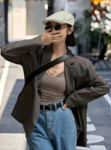 戴前进帽配什么服装好看_前进帽百搭神器，提升造型格调