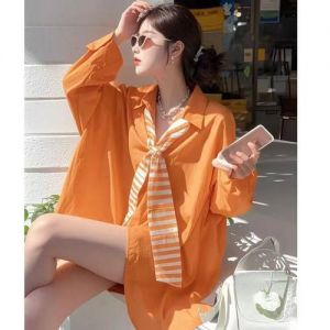 浅橙色适合多大年龄穿_橙色穿搭，打破年龄界限显个性