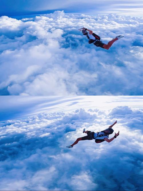 跳伞落地正确姿势_跳伞姿势要领，安全落地捡枪先