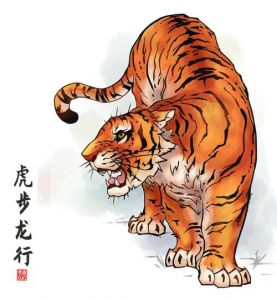 虎爬行的正确姿势_道家内功，强身健体，身心合一