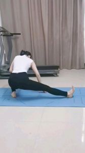 压肩压腿动作_压腿压肩踢后腿，柔韧协调基础功