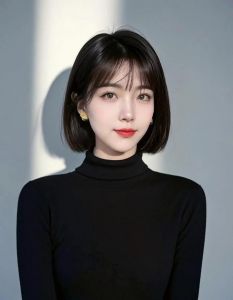 闺蜜帮我剪齐耳短发_周末闺蜜剃短发，我陪她体验新发型！