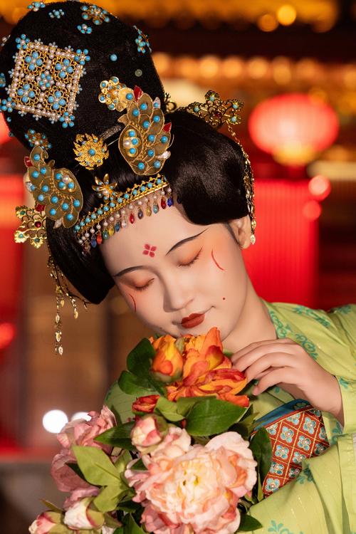 唐代公主发型_高髻侧髻的贵族风尚与精致美 唐代公主发型_高髻侧髻的贵族风尚与精致美