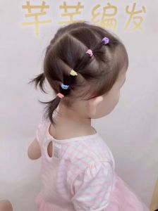 用三个皮筋扎好看的发型_蝴蝶结半扎复古双麻花乖巧低马尾奶甜双马尾