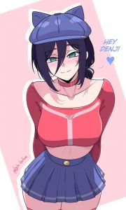 蕾塞发型教程_利落蓬松的齐肩短发，自然随性又干练