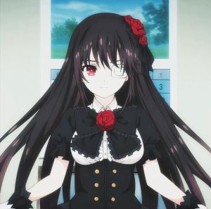 时崎狂三的发型与发色是什么_狂三黑双马尾异色瞳，哥特萝莉风太迷人！