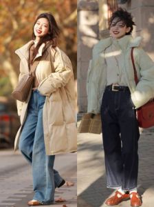 膝盖不直冬天怎么搭配衣服_冬天穿烟管裙，显瘦又百搭！