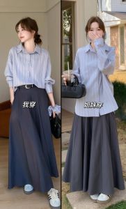 竖纹衬衫的三个最佳配色_百搭时尚，商务休闲皆可穿