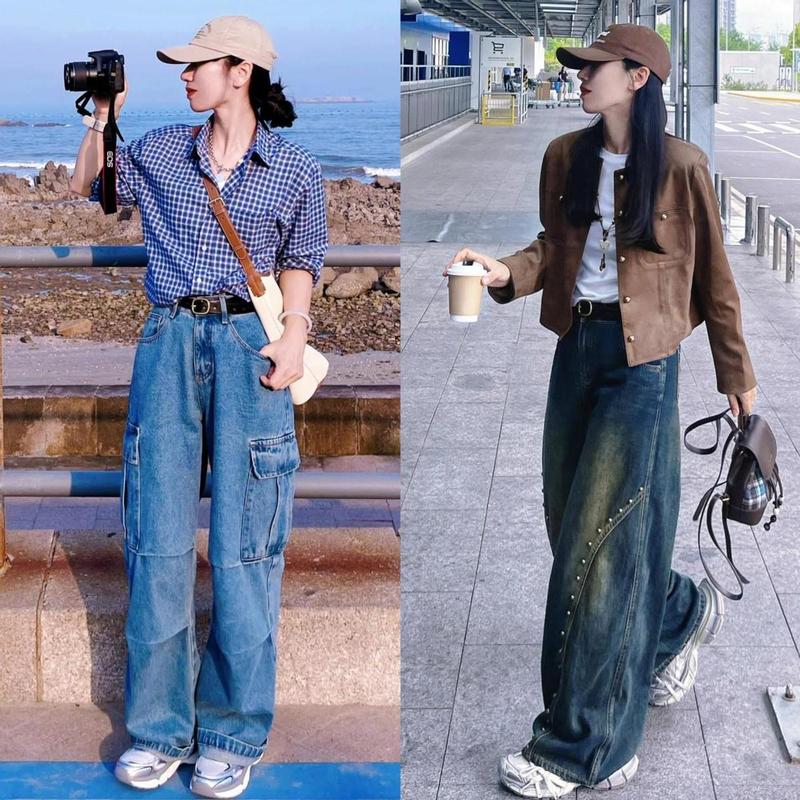 2件上衣3条裤子3双鞋的搭配_灰色外套百变穿搭，打造优雅时尚春日造型